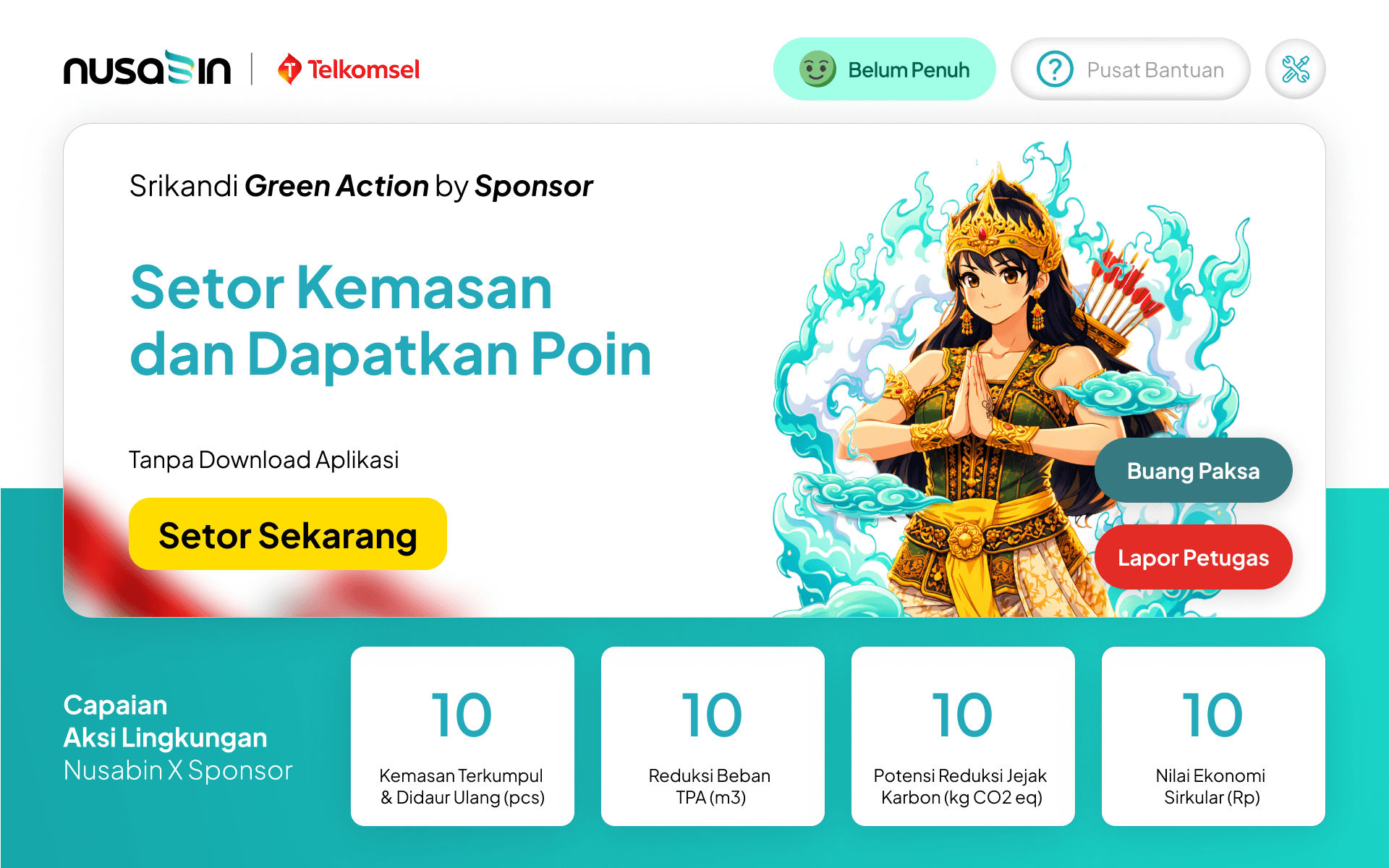 Nusabin Srikandi Web App - Web App project