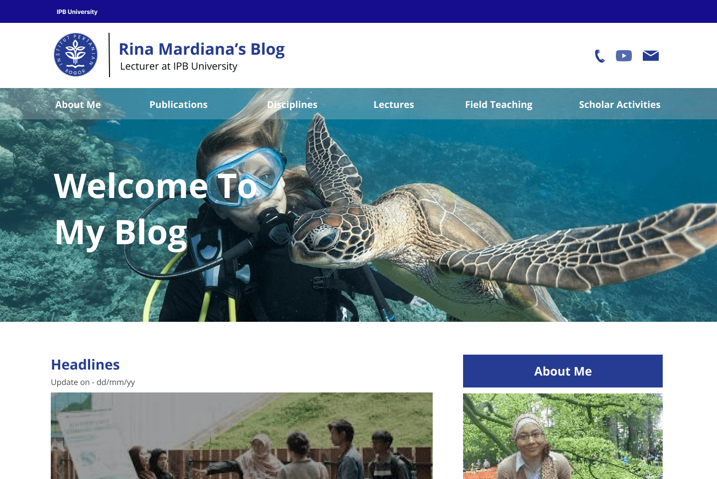 Personal Portfolio UI Design - UI/UX Design project